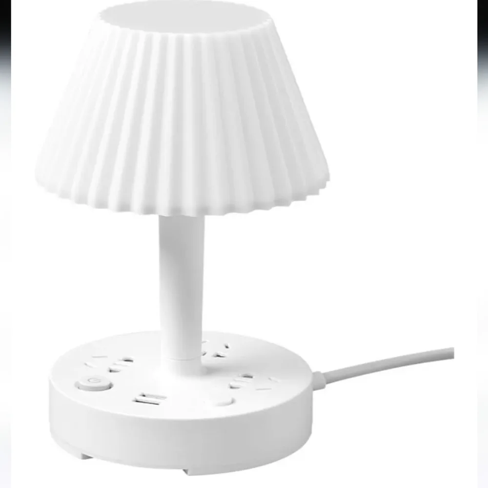 NWT Multifunctional Table Lamp Socket Integrated Eye Protection Bedside Lamp